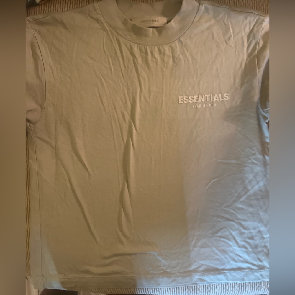 Essentials Fear of God Khaki Shirt Medium